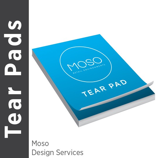 Tear Pads - 8.5x11 - Design Services