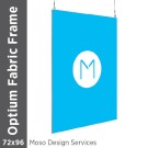 72x96 - Optium Fabric Frame - Hanging - D/S - Design Services