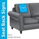 Seat Back Sign - Design Services