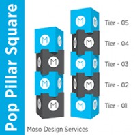 Pop Pillar Square - Design Services