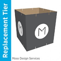 Replacement Tier - Pop Pillar Square - Design Services