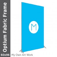 60x96 - Optium Fabric Frame - Standing - D/S - Supplied Artwork