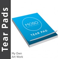 Tear Pads - 8.5x11 - Supplied Artwork