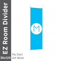 36x120 - EZ Room Divider - Supplied Artwork