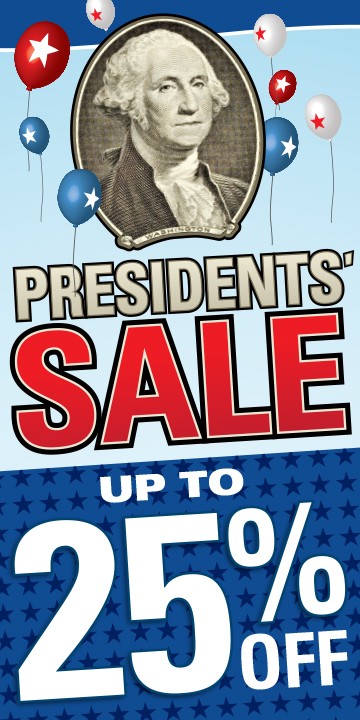 Presidents' Sale - Sign Walker - 24x48