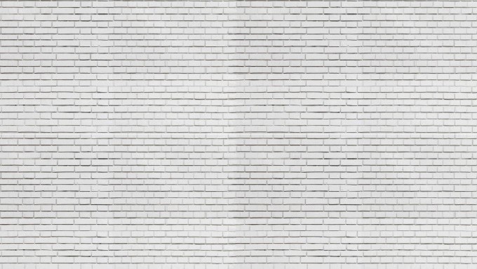White Brick - Wall Mural