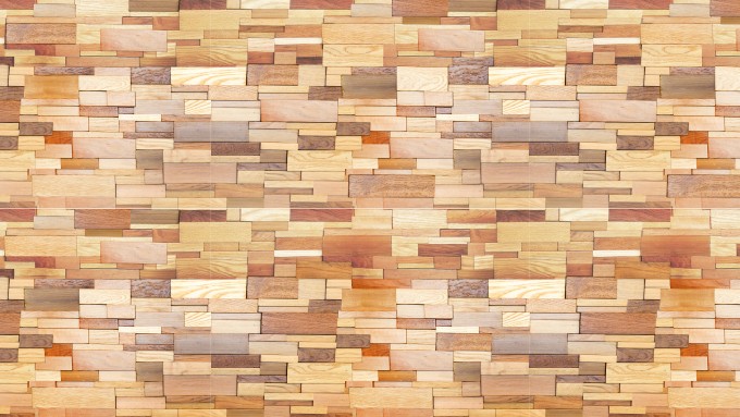 Wood Stack - Wall Mural