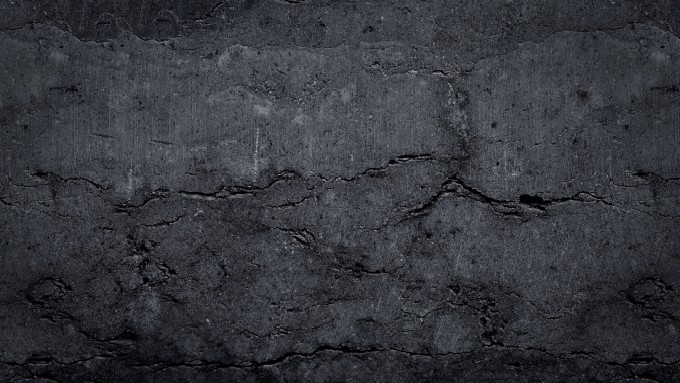 Black Cement - Wall Mural