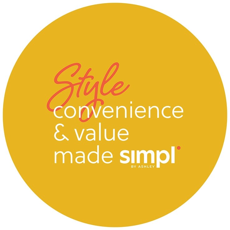 Simple By Ashley / Convenience & Value / Navy - Floor Graphic - 18x18