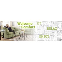 Welcome To Comfort - Banner - 96x30