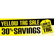 Yellow Tag Sale - Banner - 192x60