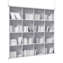 Bookcase - EZ Room Divider - 60x60 - D/S
