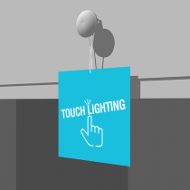 Touch Lighting - Hang Tag - 5x5 - D/S