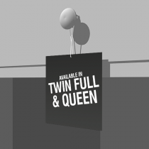 Available in Twin Full Queen - Hang Tag - 5x5 - D/S