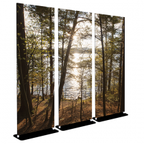 Lakeside Trees - Bella Stand - 30x84 Triptych