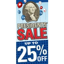 Presidents' Sale - Sign Walker - 24x48