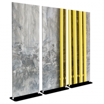 Contemporary Pipes - Bella - 30x84 Triptych - D/S