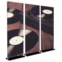 Record Player - Bella - 30x84 Triptych - D/S