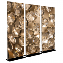 Chandelier Crystals - Bella - 30x84 Triptych - D/S