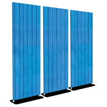 Blue Wood - Bella - 30x84 Triptych - D/S