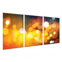 City Lights - EZ Room Divider - 60x96 Triptych - D/S