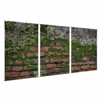 Rustique - EZ Room Divider - 60x96 Triptych - D/S