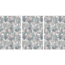 Flamingos - EZ Room Divider Graphic - 60x96 Triptych