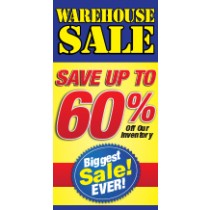 Warehouse Sale - Sign Walker - 24x48