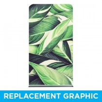 60x114 - Floor Standing - Replacement Graphic - D/S - Spring Leaves