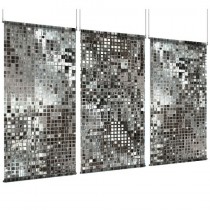 EZ Room Divider - 43x96 Triptych - Canales