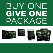 Buy One. Give One. - Package