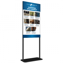 Customize Your Comfort - Double Post Stand - 23x40 - 65 Tall