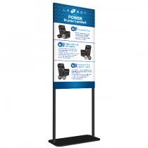 Add Power To Your Comfort - Double Post Stand - 23x40 - 65 Tall