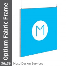 36x36 - Optium Fabric Frame - Hanging - D/S - Design Services