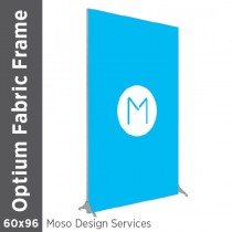 60x96 - Optium Fabric Frame - Standing - D/S - Design Services