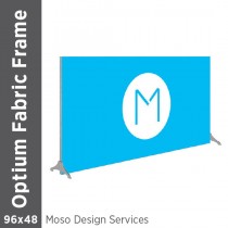 96x48 - Optium Fabric Frame - Standing - D/S - Design Services