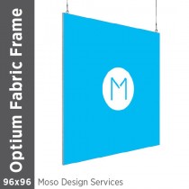 96x96 - Optium Fabric Frame - Hanging - D/S - Design Services