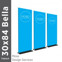 Bella Stand - 30x84 Triptych - D/S - Design Services