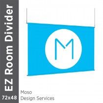 72x48 - EZ Room Divider - Design Services