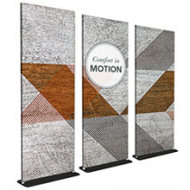 Comfort In Motion - Bella Stand - 30x84 Triptych - D/S - Canales