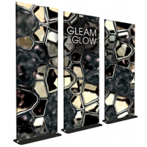 Gleam & Glow - Bella Stand - 30x84 Triptych - D/S - Canales