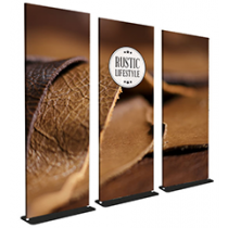 Rustic Lifestyle - Bella Stand - 30x84 Triptych - D/S - Canales