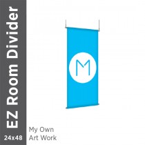 24x48 - EZ Room Divider - Supplied Artwork
