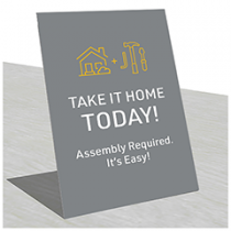 Take It Home Today - Display Tag - 11x17