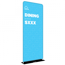 Dining As Low As - Portable Fabric Wall - 36x90
