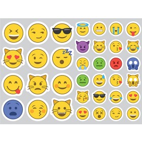 Emojis - Wall Graphics