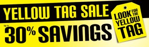 Yellow Tag Sale - Banner - 192x60