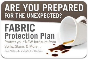Fabric Protection Plan - Seat Back Decal - 9x6