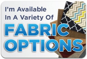 Fabric Options - Seat Back Decal - 9x6