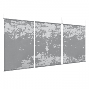 Chipped Paint - EZ Room Divider - 60x96 Triptych - D/S